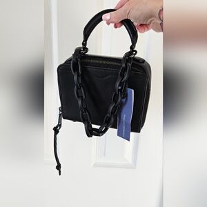 Rebecca Minkoff Black Crossbody with Chunky Chain